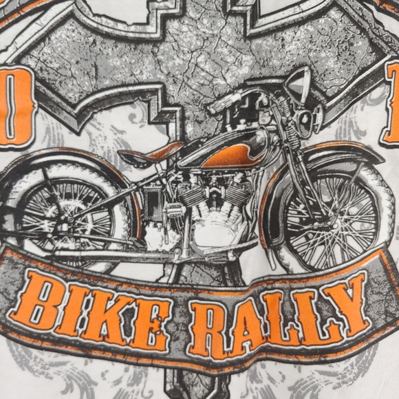 2013 Bike Rally motorcycle graphic Men's Tee Shirt Reno Nevada with Cross - Picture 6 of 7